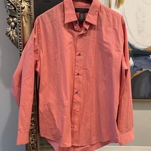 Banana Republic Men's Coral Stretch Shirt